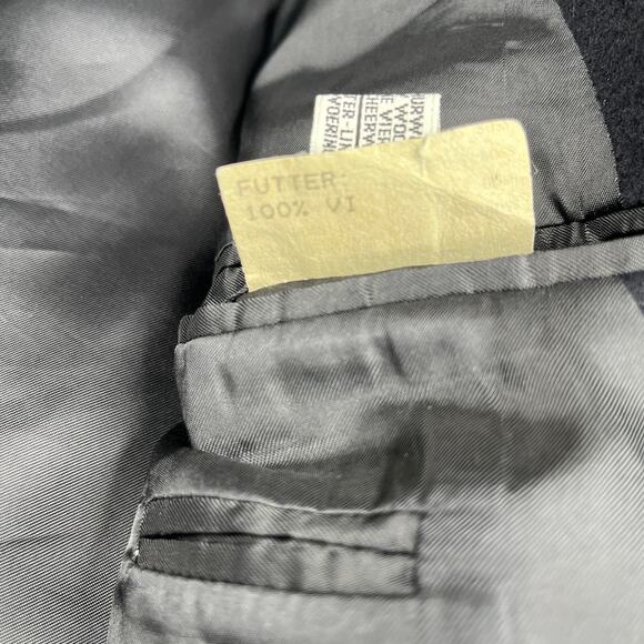 Hugo Boss Loral Piana Blazer 44 Navy Wool Cashmere 6 Button Double Brested - Picture 12 of 16